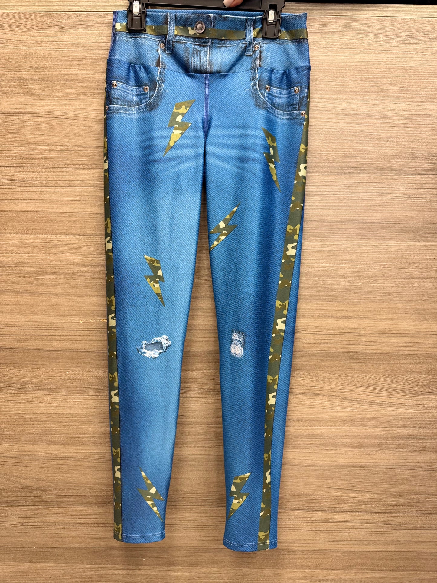 LEGGINNS ESTAMPADO EFECTO BRILLO