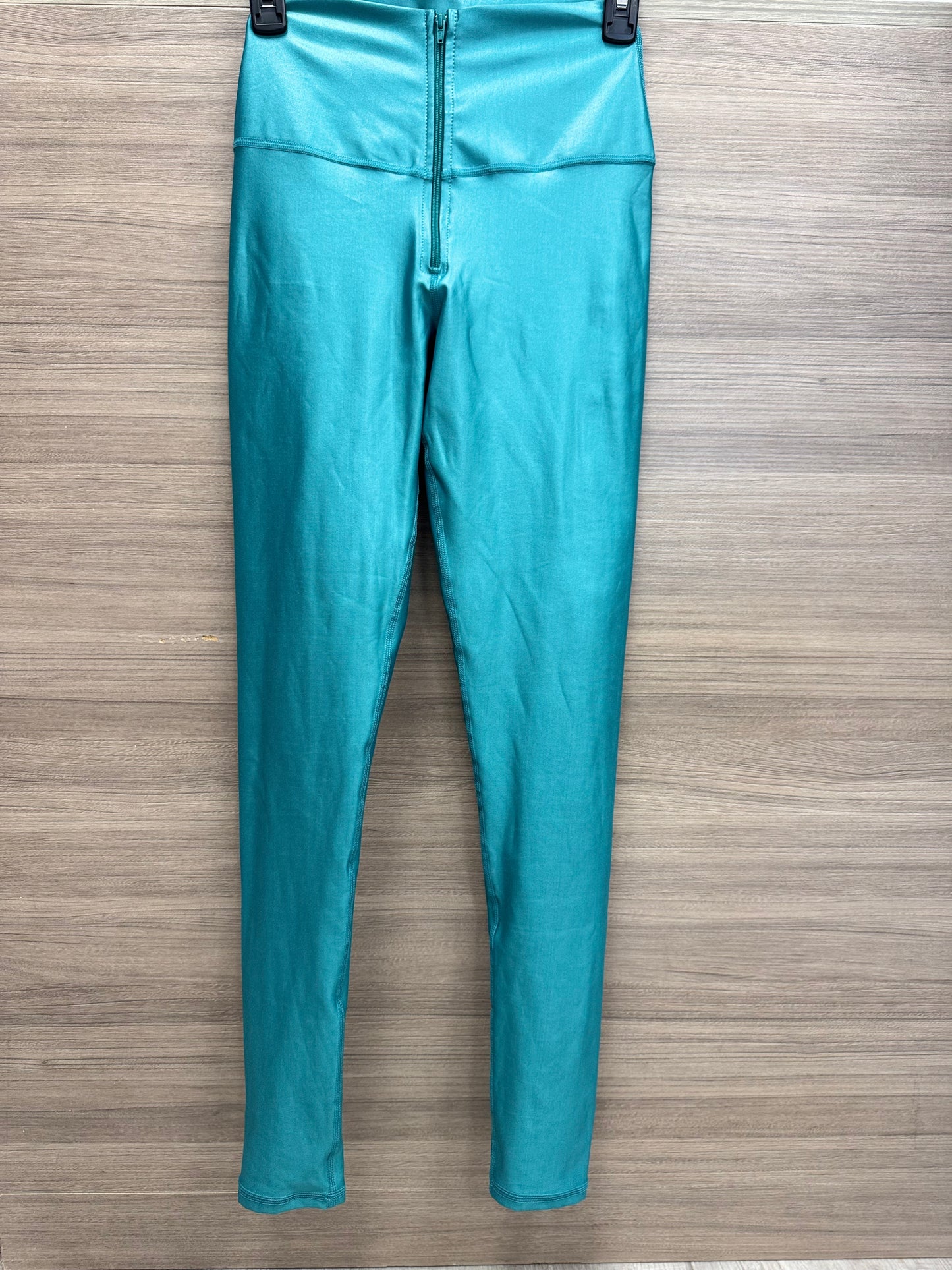 LEGGINGS EFECTO CUERO CON CIERRE