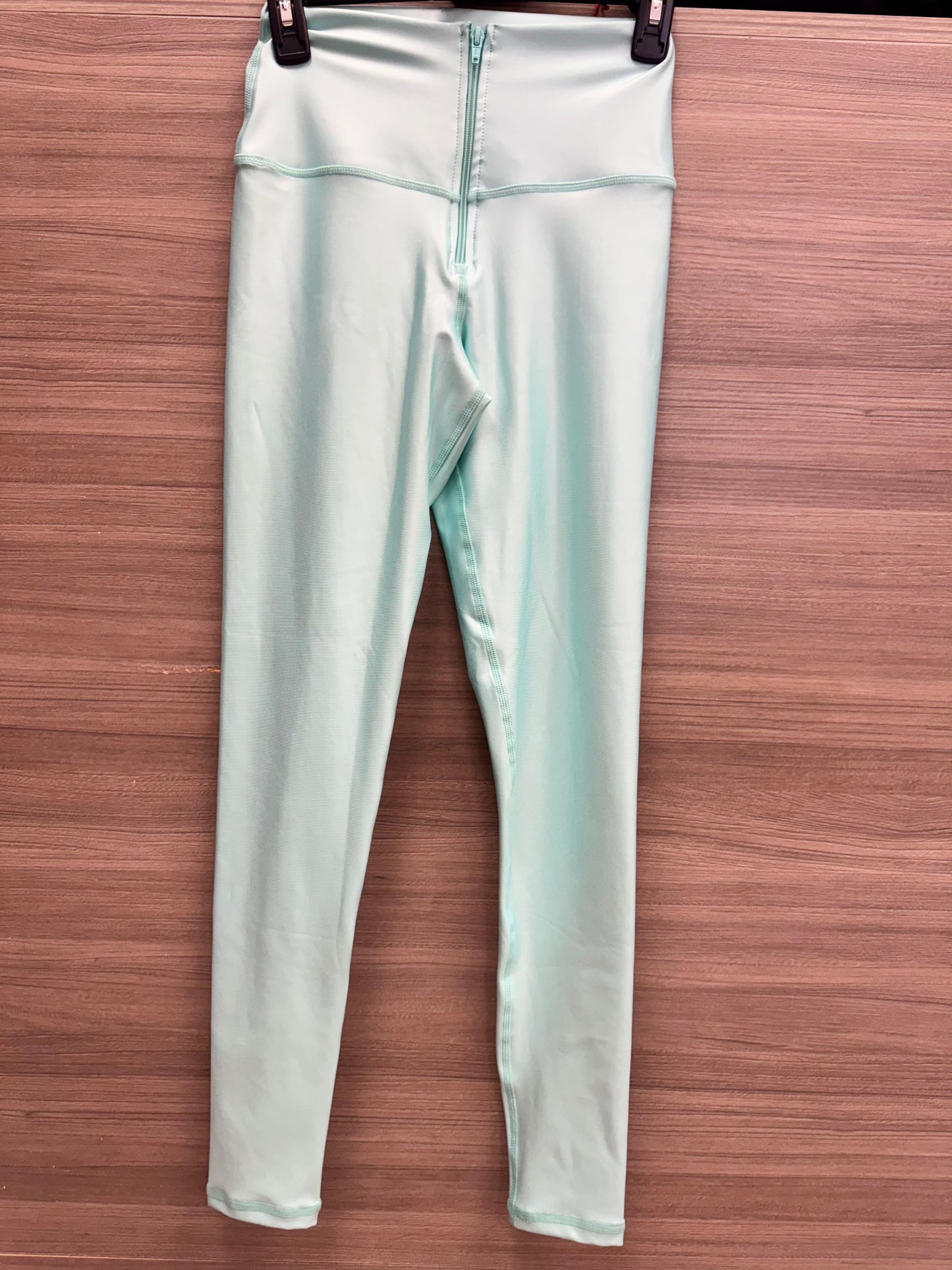 LEGGINGS EFECTO CUERO CON CIERRE