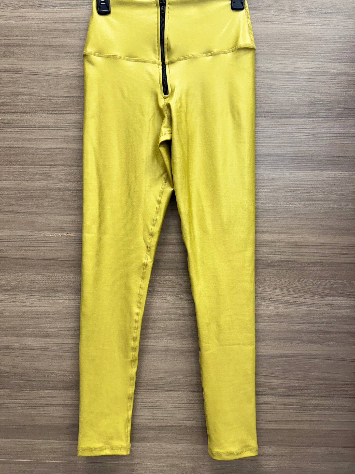 LEGGINGS EFECTO CUERO CON CIERRE